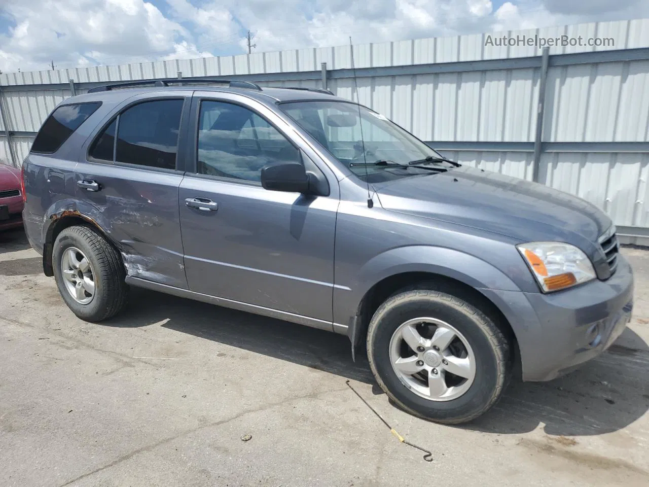 2008 Kia Sorento Ex Silver vin: KNDJC735285853980