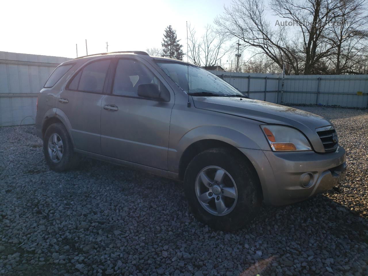 2008 Kia Sorento Ex Beige vin: KNDJC735385833432