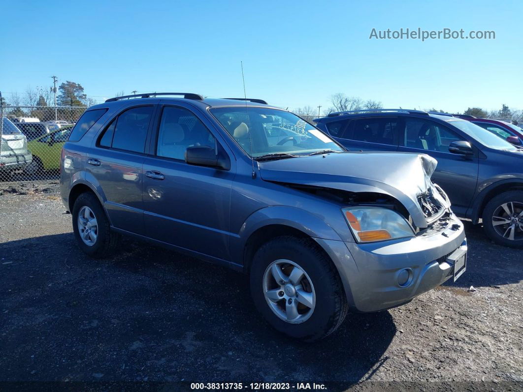 2008 Kia Sorento Lx Gray vin: KNDJC735485792891