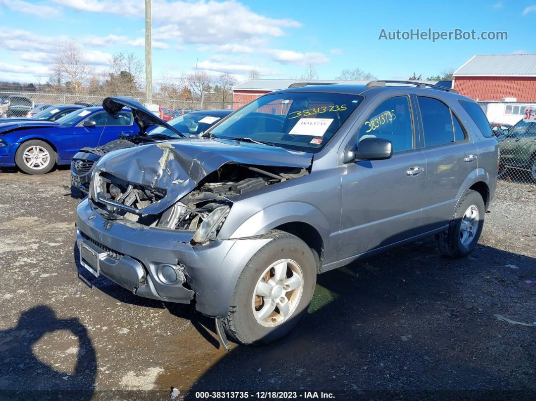 2008 Kia Sorento Lx Gray vin: KNDJC735485792891