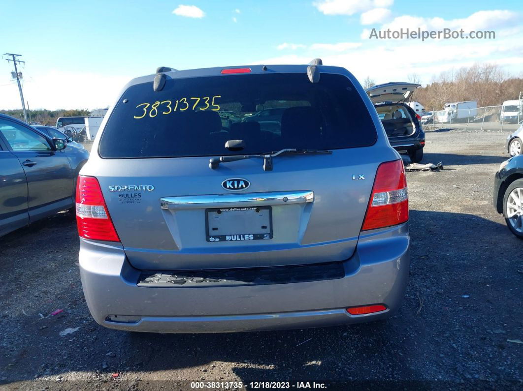 2008 Kia Sorento Lx Gray vin: KNDJC735485792891