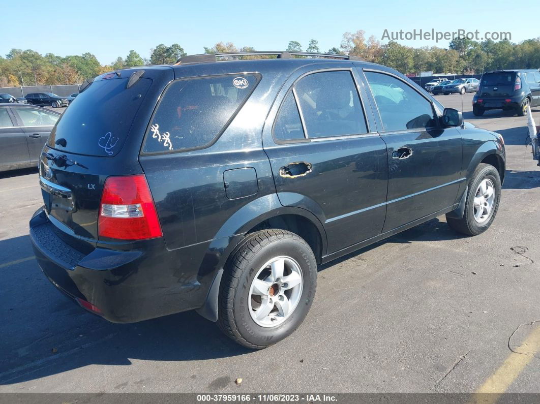 2008 Kia Sorento Lx Black vin: KNDJC735485811441