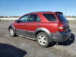 2008 Kia Sorento Ex Red vin: KNDJC735485838042