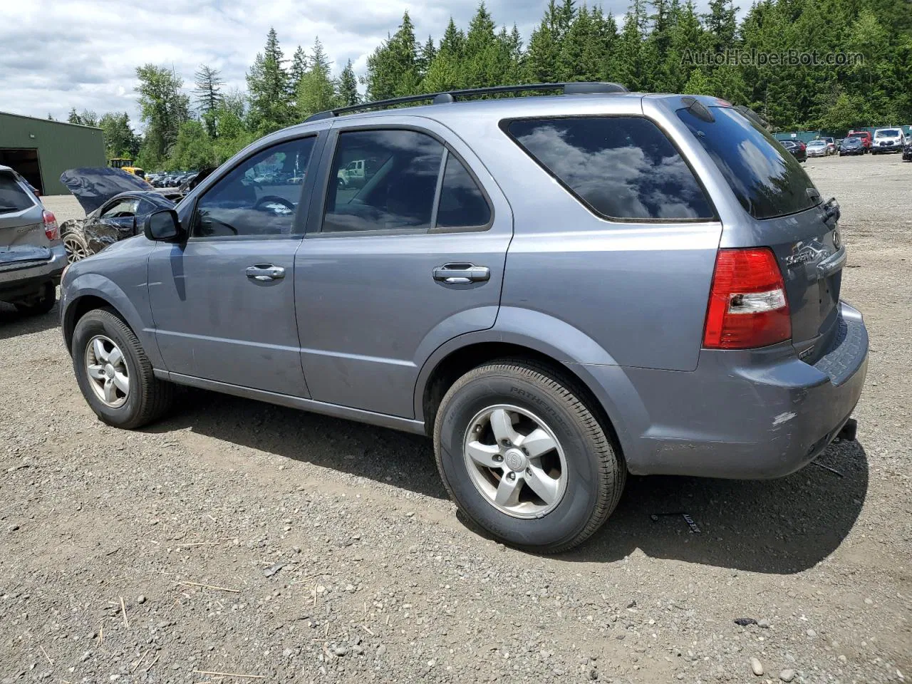 2008 Kia Sorento Ex Charcoal vin: KNDJC735485848540