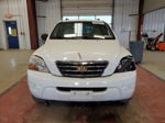 2008 Kia Sorento Ex White vin: KNDJC735585786498