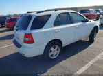 2008 Kia Sorento Lx White vin: KNDJC735585819709