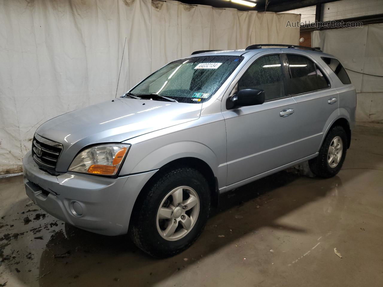 2008 Kia Sorento Ex Silver vin: KNDJC735585827583