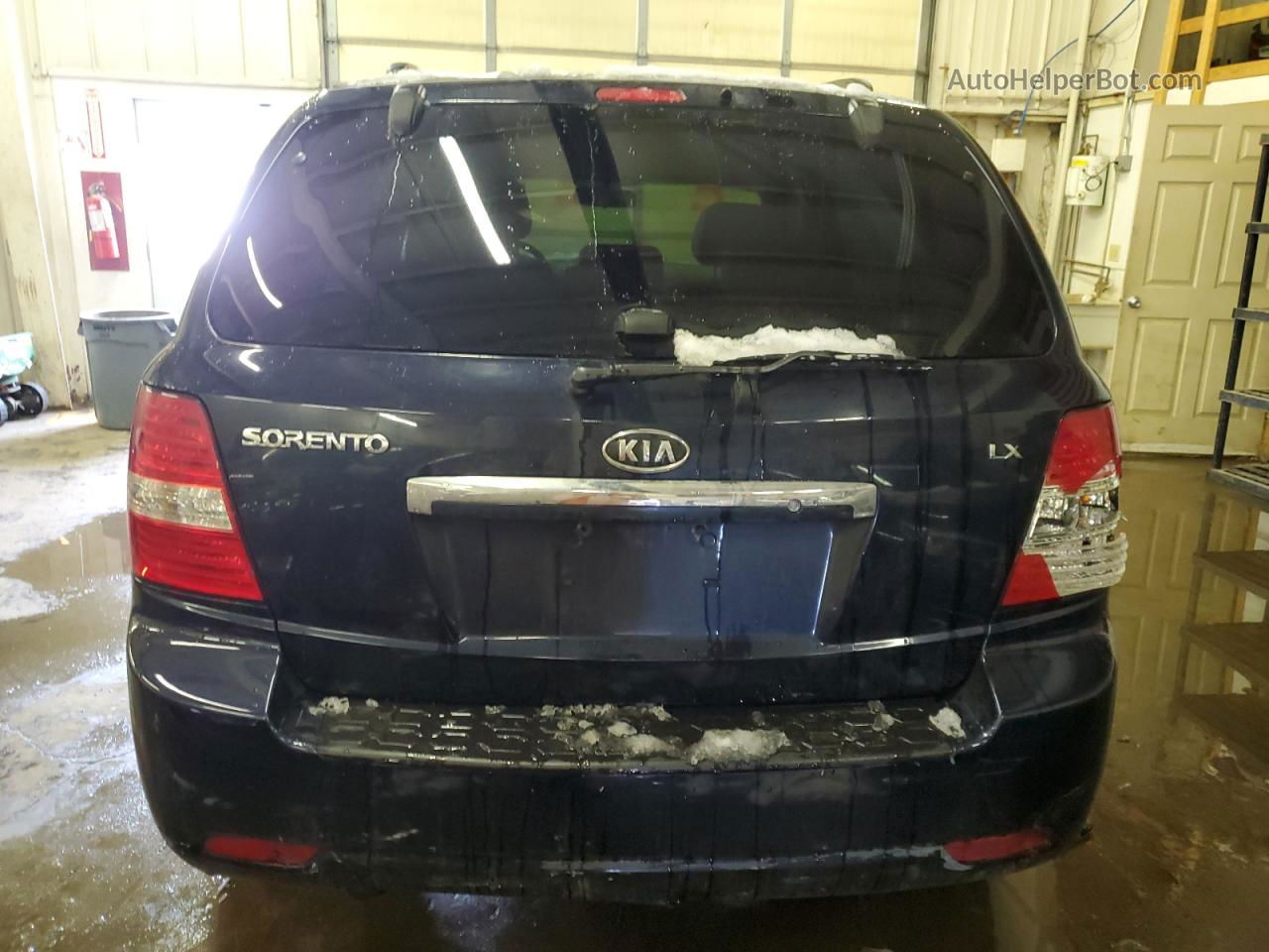 2008 Kia Sorento Ex Blue vin: KNDJC735685828404