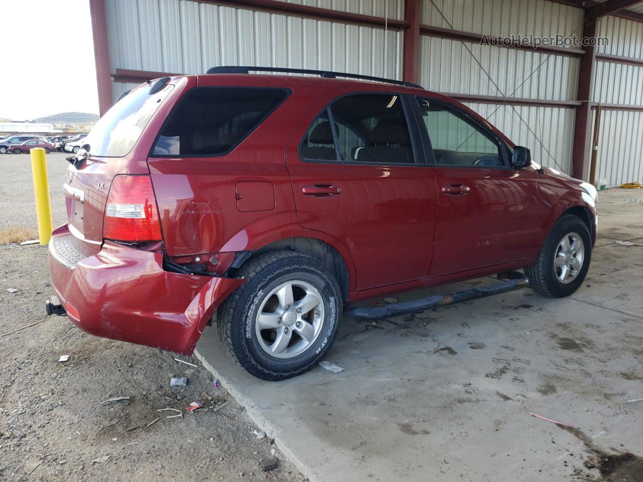 2008 Kia Sorento Ex Темно-бордовый vin: KNDJC735685859197