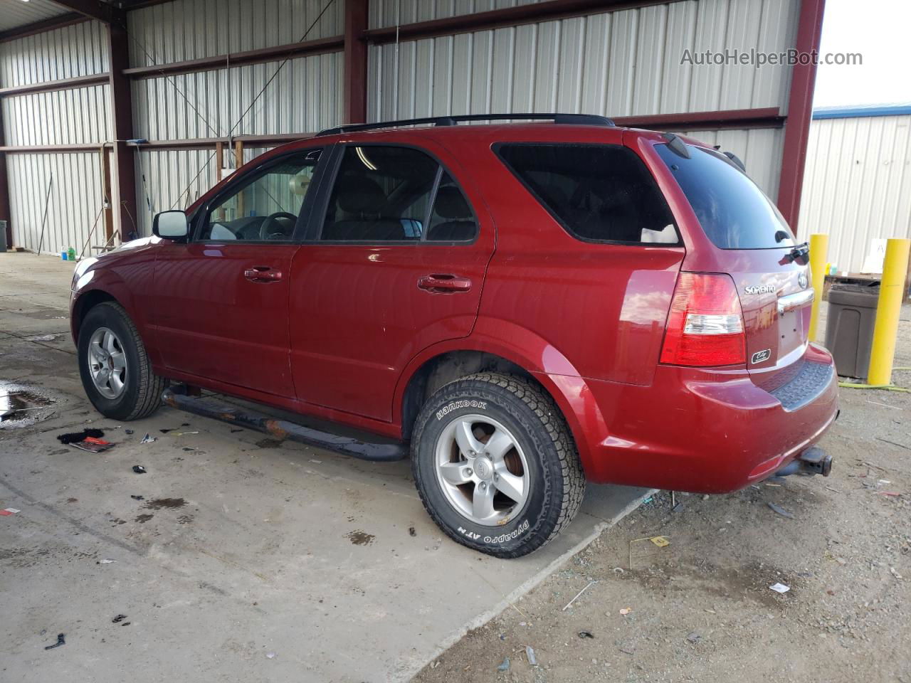 2008 Kia Sorento Ex Maroon vin: KNDJC735685859197