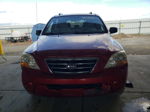 2008 Kia Sorento Ex Maroon vin: KNDJC735685859197