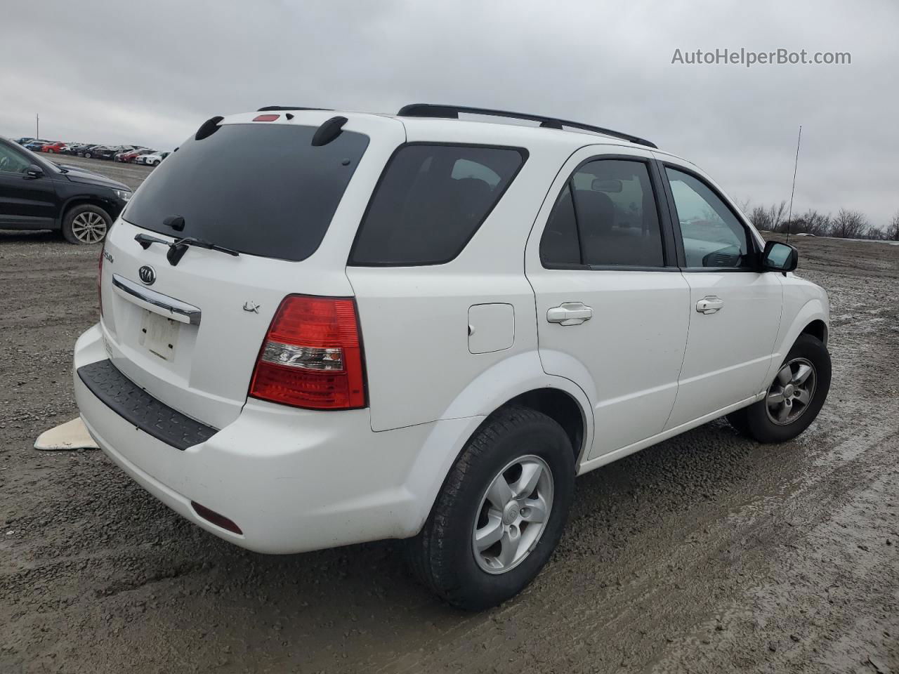 2008 Kia Sorento Ex White vin: KNDJC735785784199