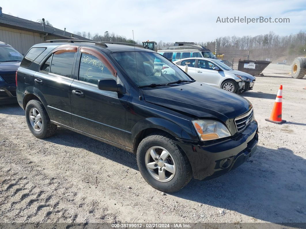 2008 Kia Sorento Lx Black vin: KNDJC735785785918