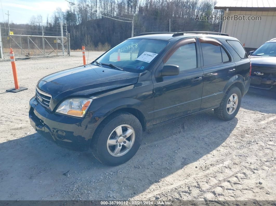 2008 Kia Sorento Lx Black vin: KNDJC735785785918