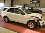 2008 Kia Sorento Ex White vin: KNDJC735785794599