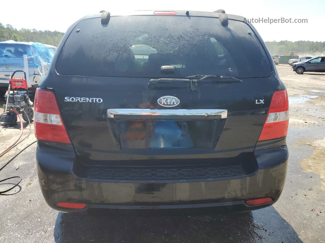 2008 Kia Sorento Ex Черный vin: KNDJC735885829005