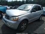 2008 Kia Sorento Lx Silver vin: KNDJC735985811211