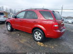 2008 Kia Sorento Lx Maroon vin: KNDJC735985819373