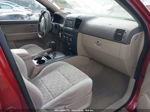 2008 Kia Sorento Lx Maroon vin: KNDJC735985819373