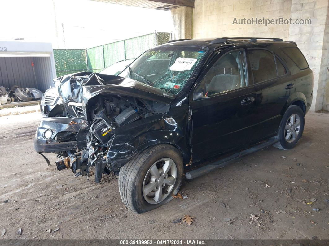 2008 Kia Sorento Lx Black vin: KNDJC735X85781376