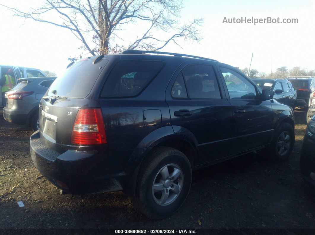 2008 Kia Sorento Lx Dark Blue vin: KNDJC735X85796315