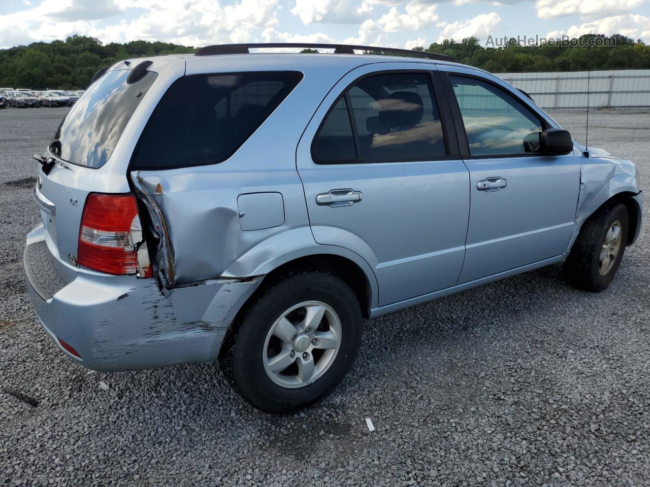 2008 Kia Sorento Ex Blue vin: KNDJC735X85824548