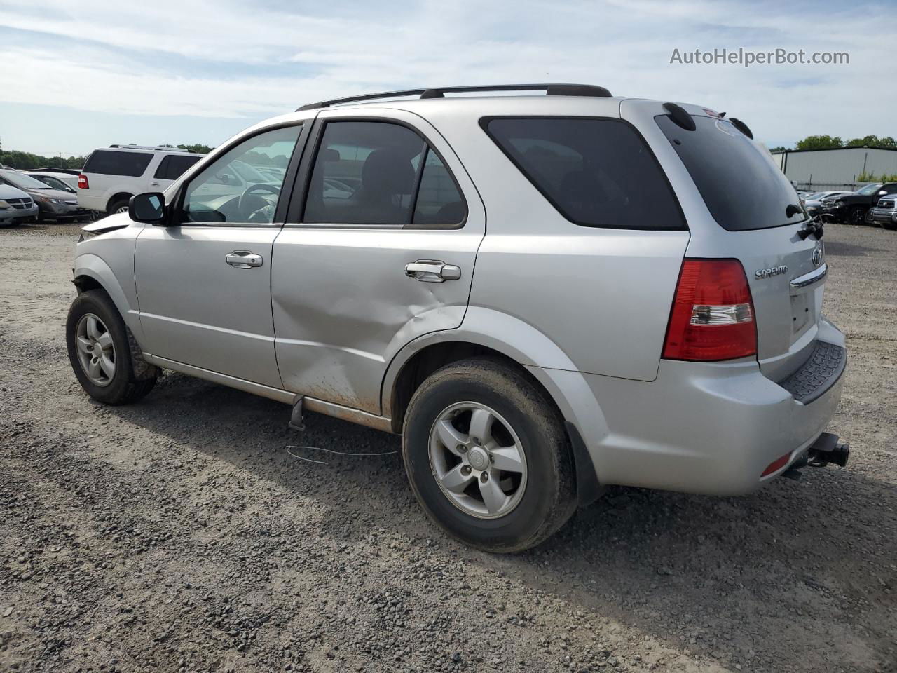 2008 Kia Sorento Ex Silver vin: KNDJC735X85825263