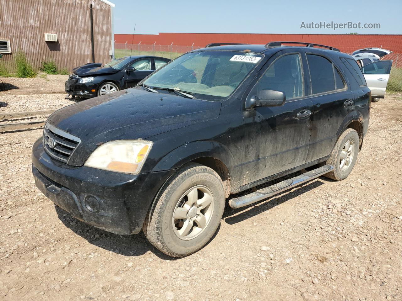 2008 Kia Sorento Ex Black vin: KNDJC735X85842578