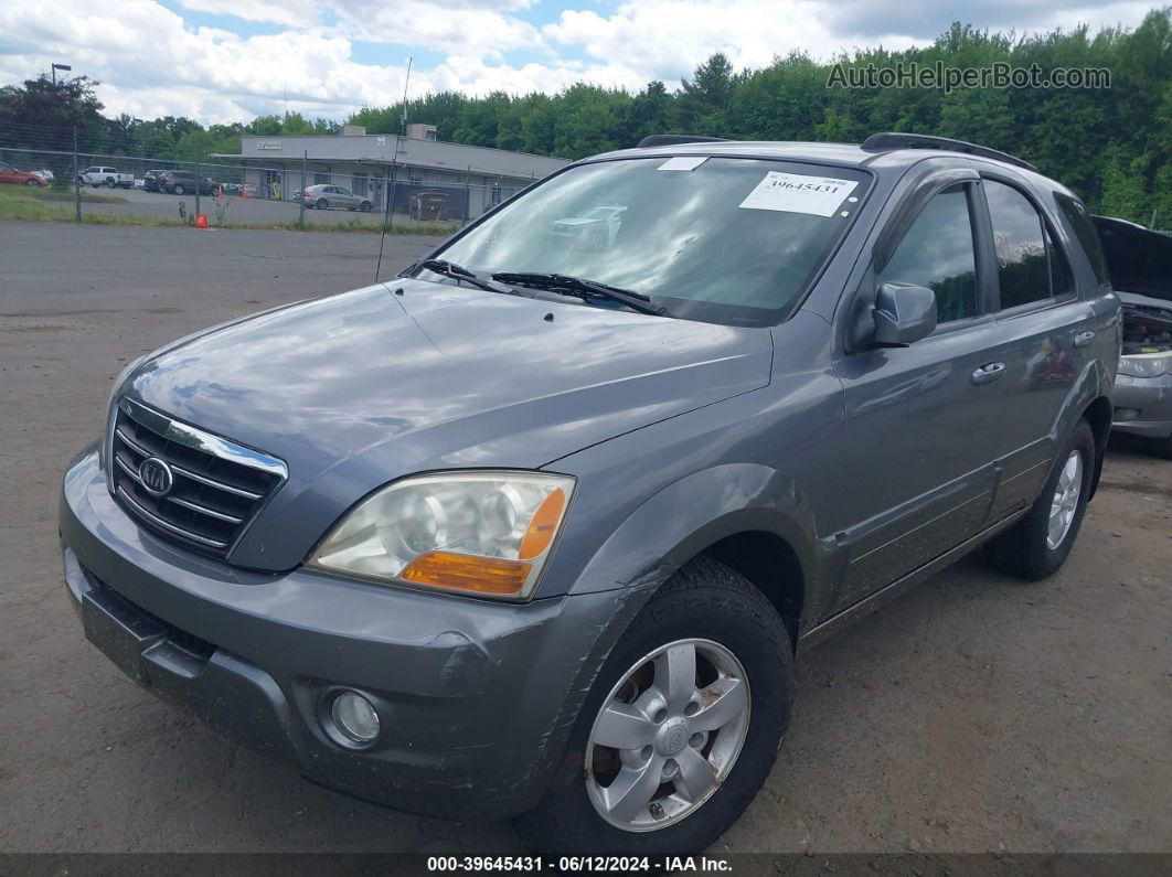 2008 Kia Sorento Ex Gray vin: KNDJC736085771528