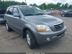 2008 Kia Sorento Ex Gray vin: KNDJC736085771528