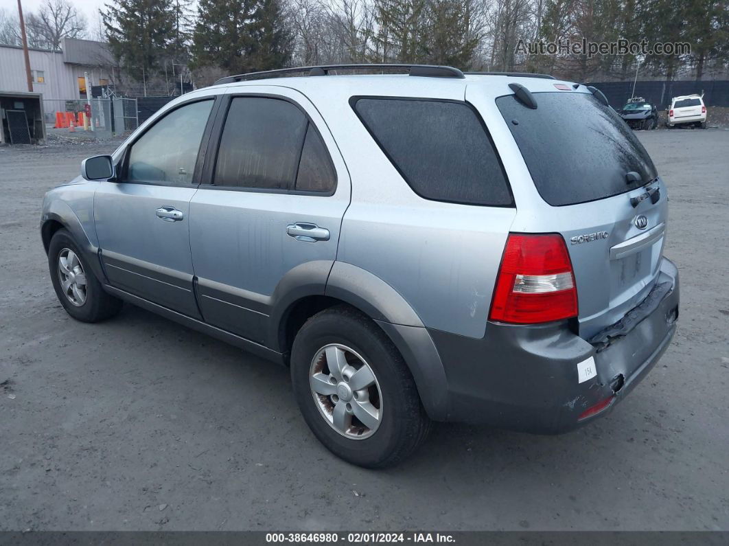 2008 Kia Sorento Ex Light Blue vin: KNDJC736185762840