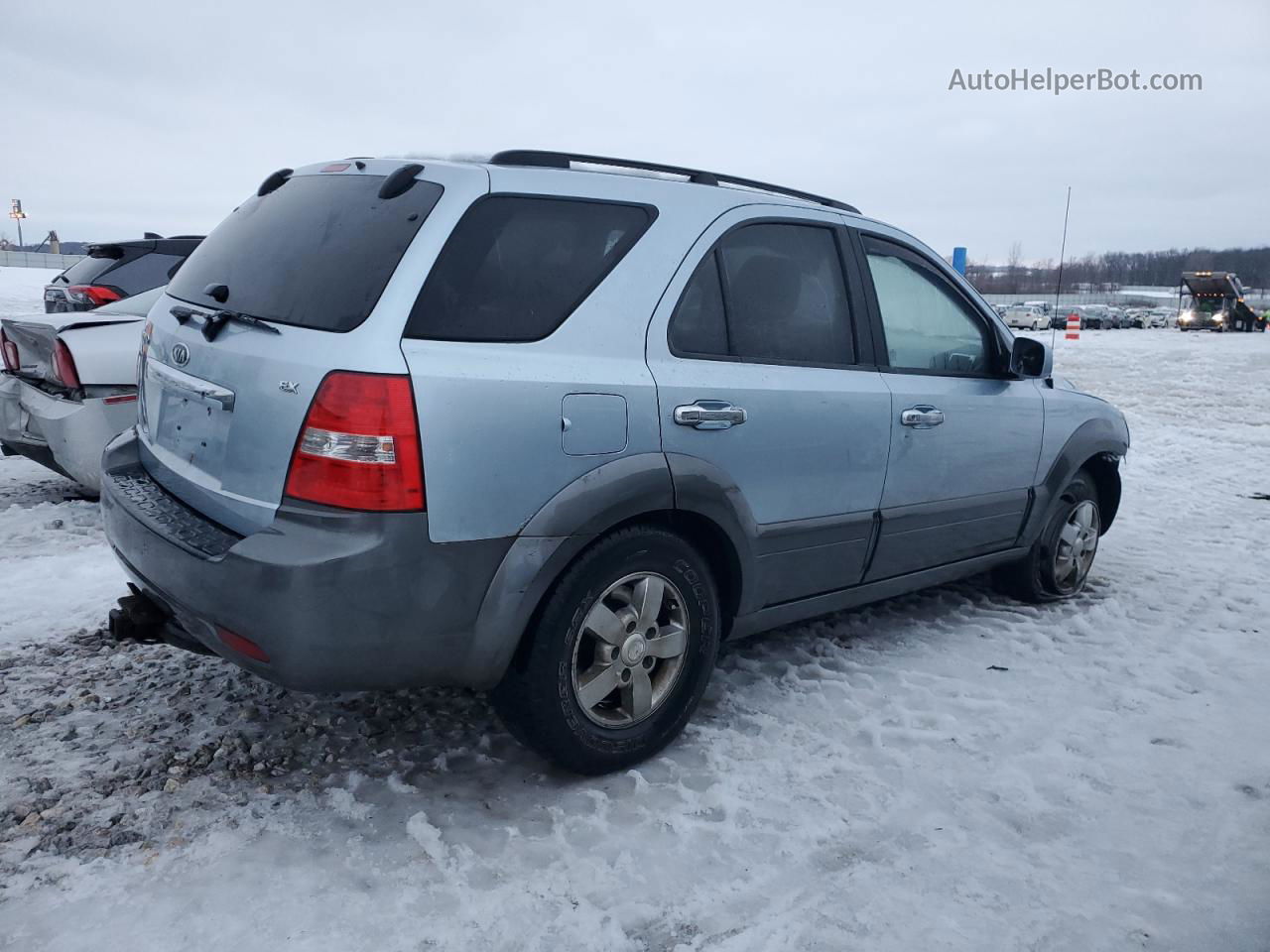 2008 Kia Sorento Ex Blue vin: KNDJC736385775007