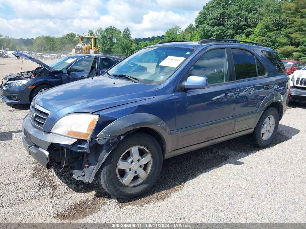 2008 Kia Sorento Ex Blue vin: KNDJC736385779381