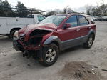 2008 Kia Sorento Ex Красный vin: KNDJC736585857630