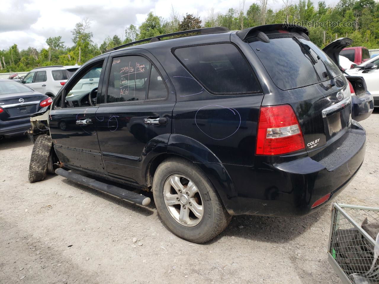 2008 Kia Sorento Ex Black vin: KNDJC736685796630