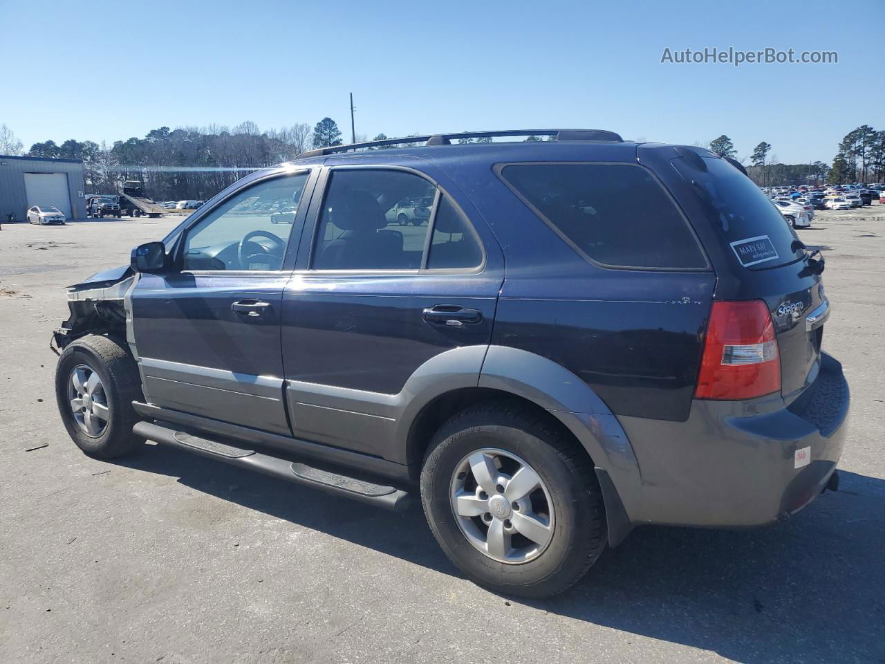 2008 Kia Sorento Ex Blue vin: KNDJC736785803598