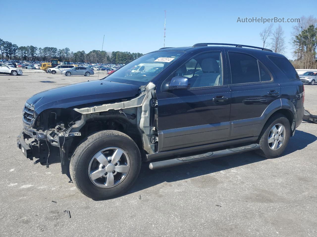 2008 Kia Sorento Ex Blue vin: KNDJC736785803598