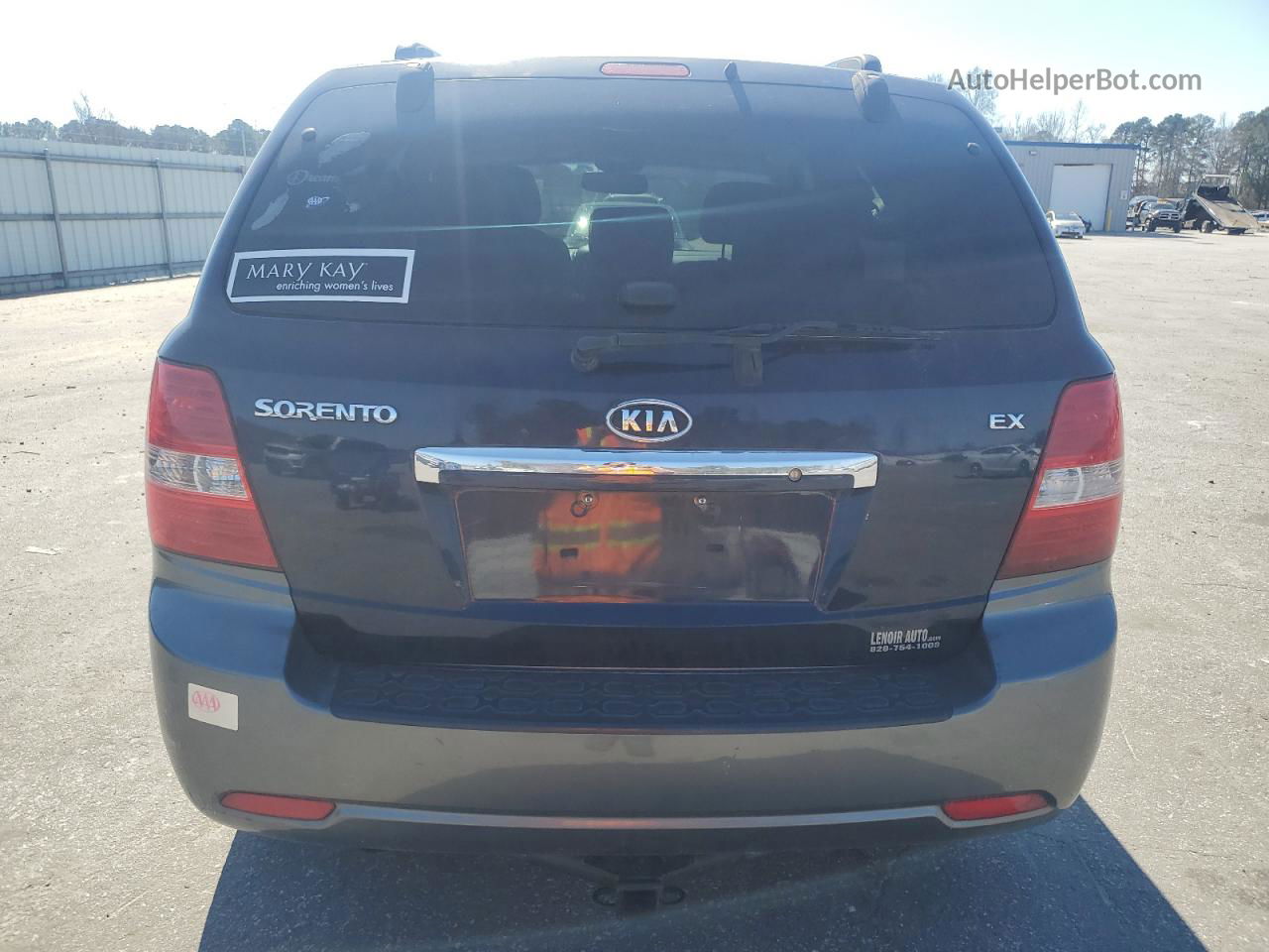 2008 Kia Sorento Ex Blue vin: KNDJC736785803598