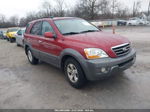 2008 Kia Sorento Ex Red vin: KNDJC736885852681