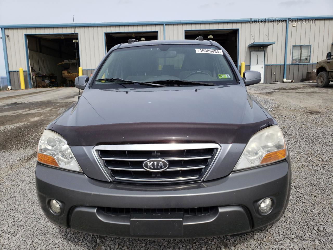 2008 Kia Sorento Ex Gray vin: KNDJC736X85800887