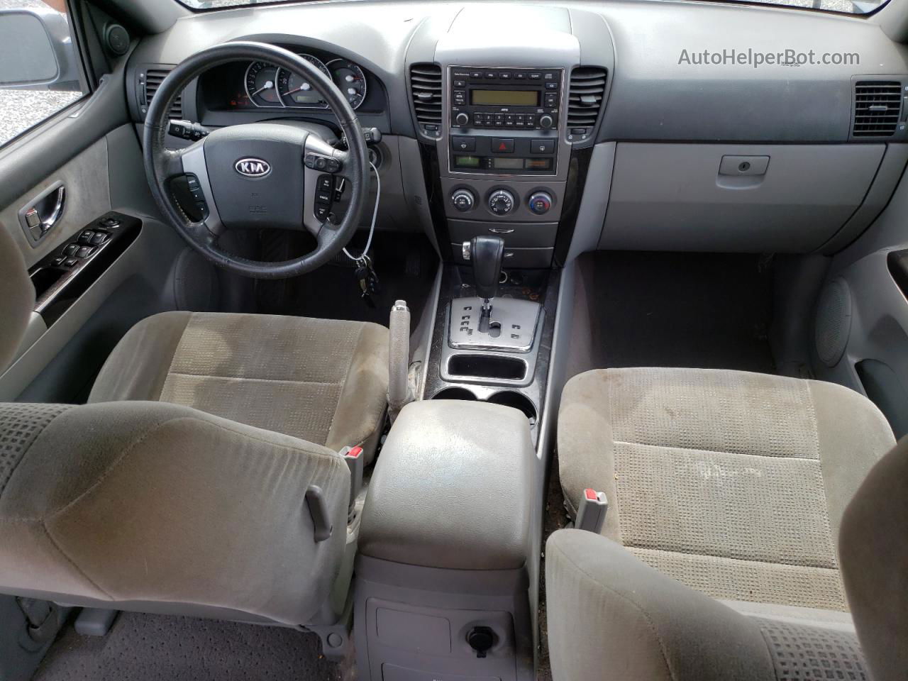 2008 Kia Sorento Ex Gray vin: KNDJC736X85800887