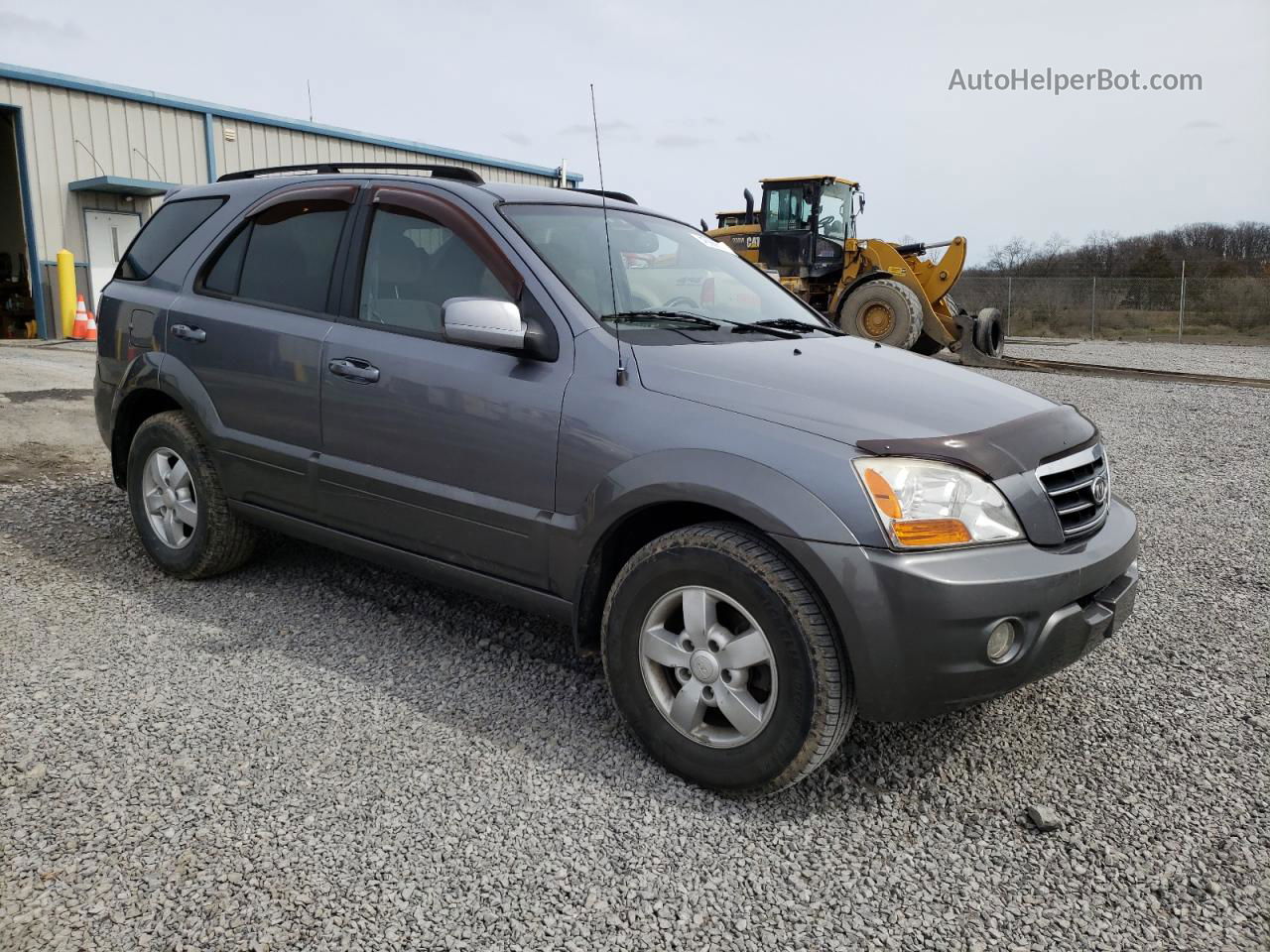 2008 Kia Sorento Ex Gray vin: KNDJC736X85800887