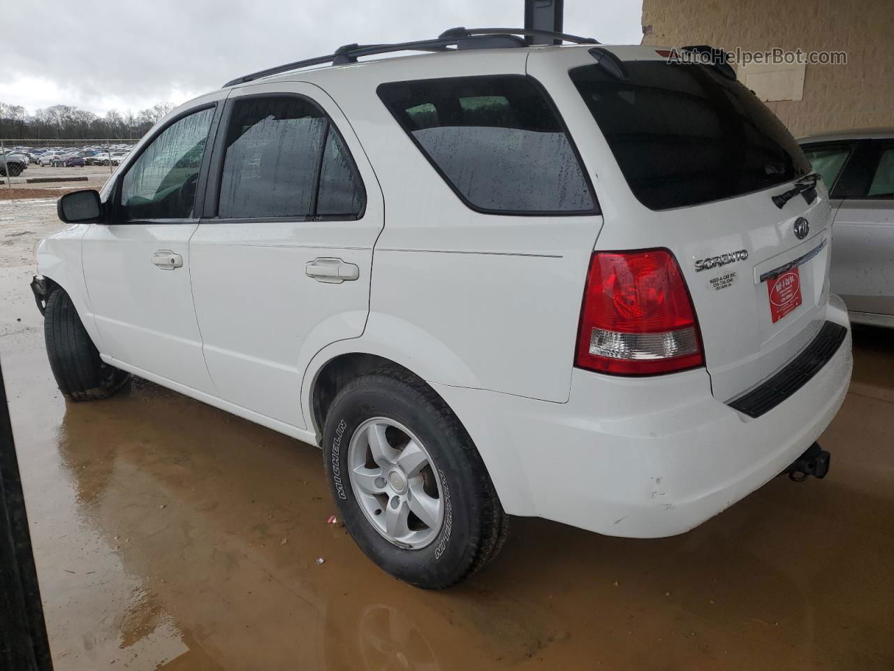 2006 Kia Sorento Ex White vin: KNDJD733065525689