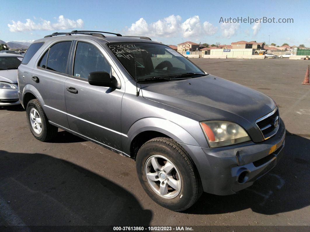 2006 Kia Sorento Lx/ex Серый vin: KNDJD733065536871