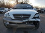 2006 Kia Sorento Ex White vin: KNDJD733065643807