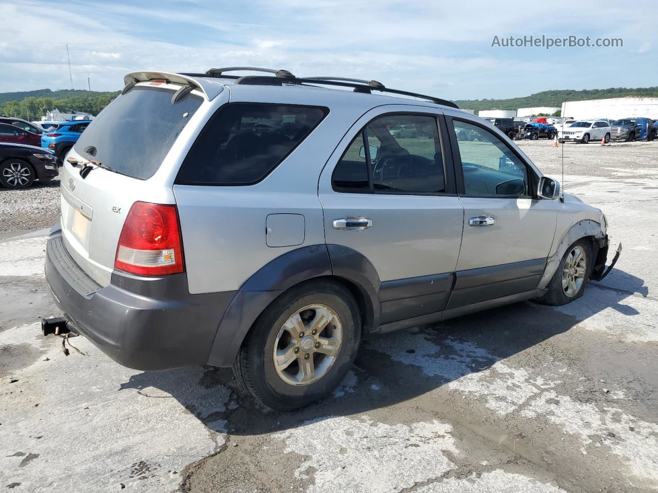 2006 Kia Sorento Ex Серебряный vin: KNDJD733065647808