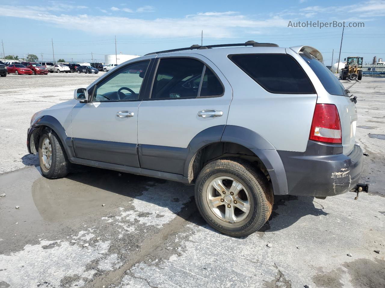 2006 Kia Sorento Ex Silver vin: KNDJD733065647808