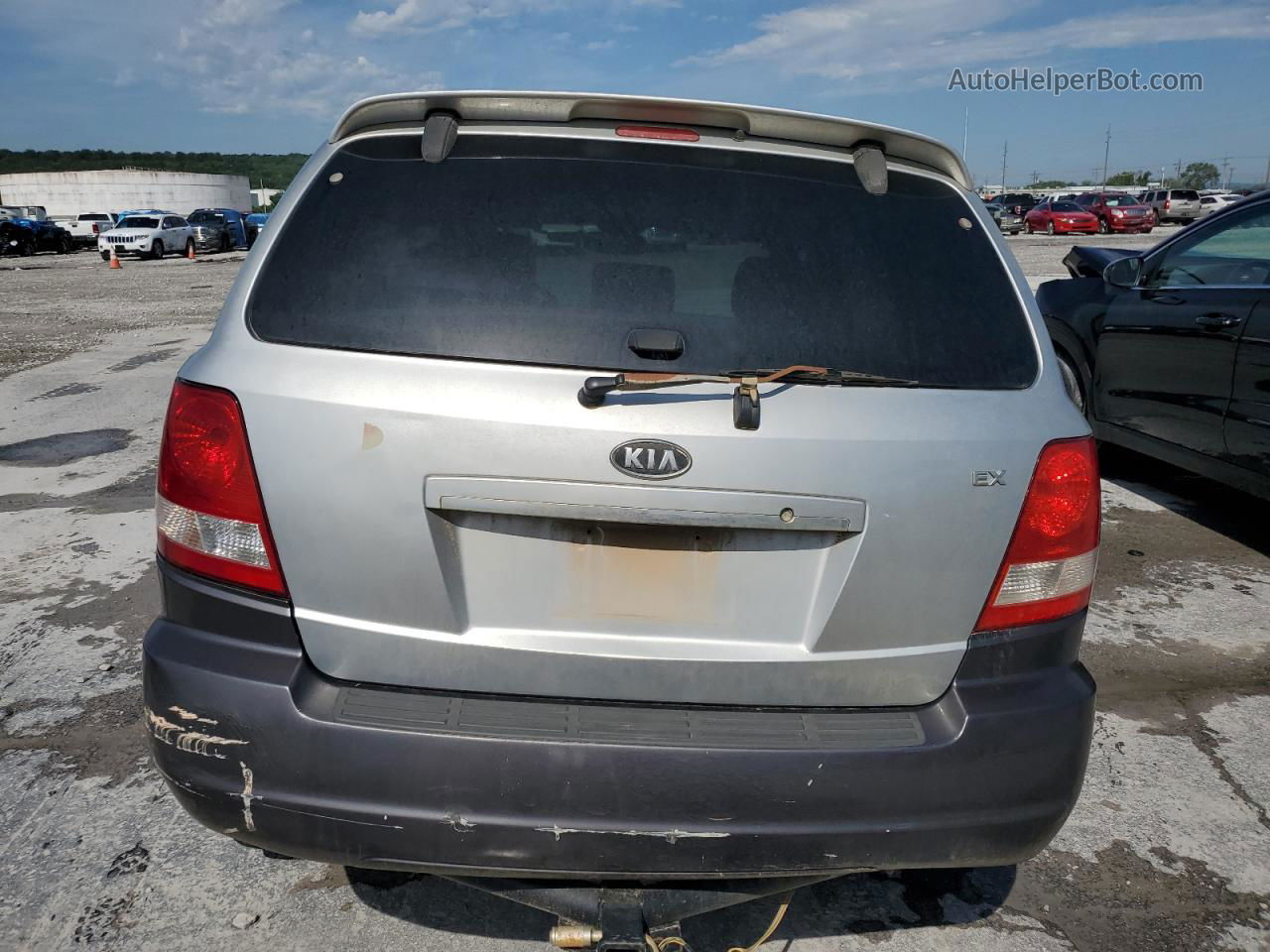 2006 Kia Sorento Ex Silver vin: KNDJD733065647808