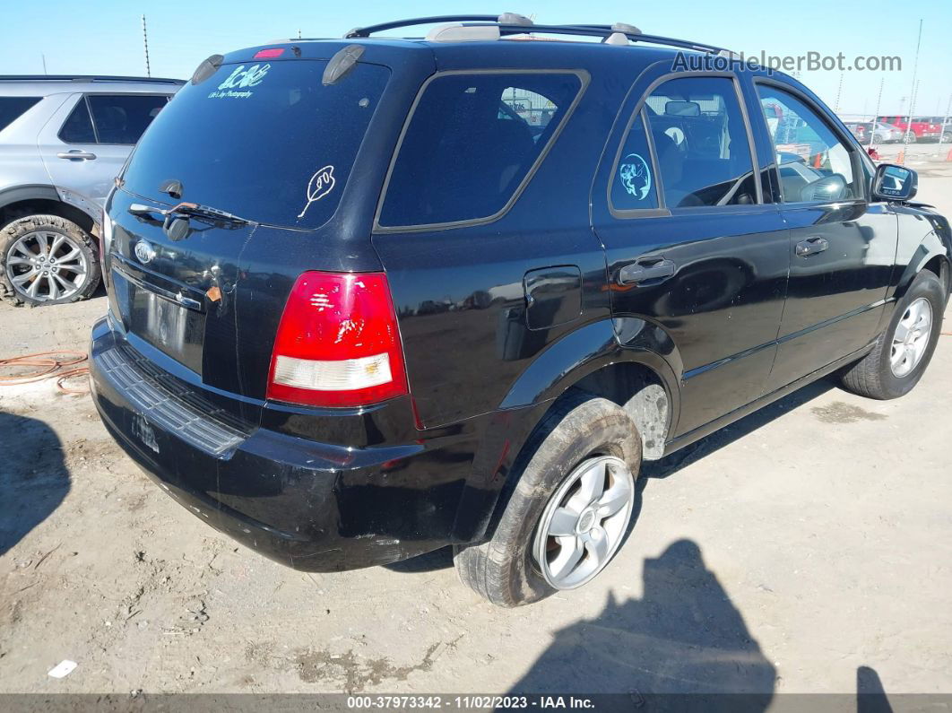 2006 Kia Sorento Ex/lx Black vin: KNDJD733165516547