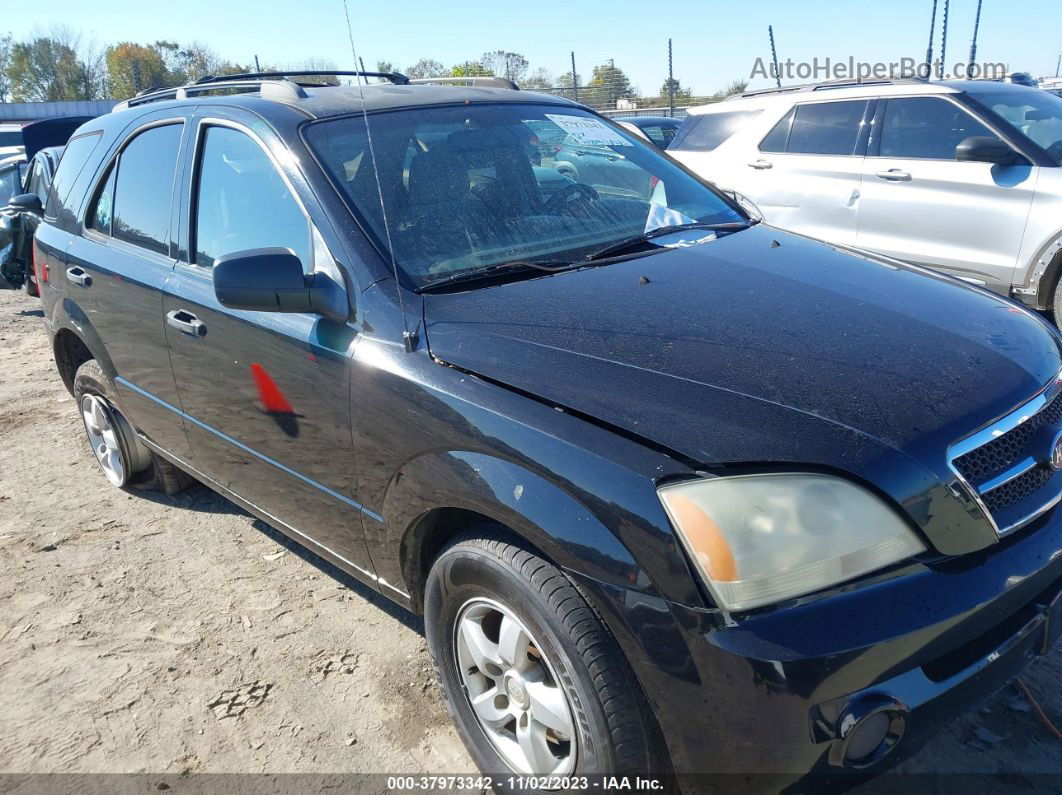 2006 Kia Sorento Ex/lx Черный vin: KNDJD733165516547